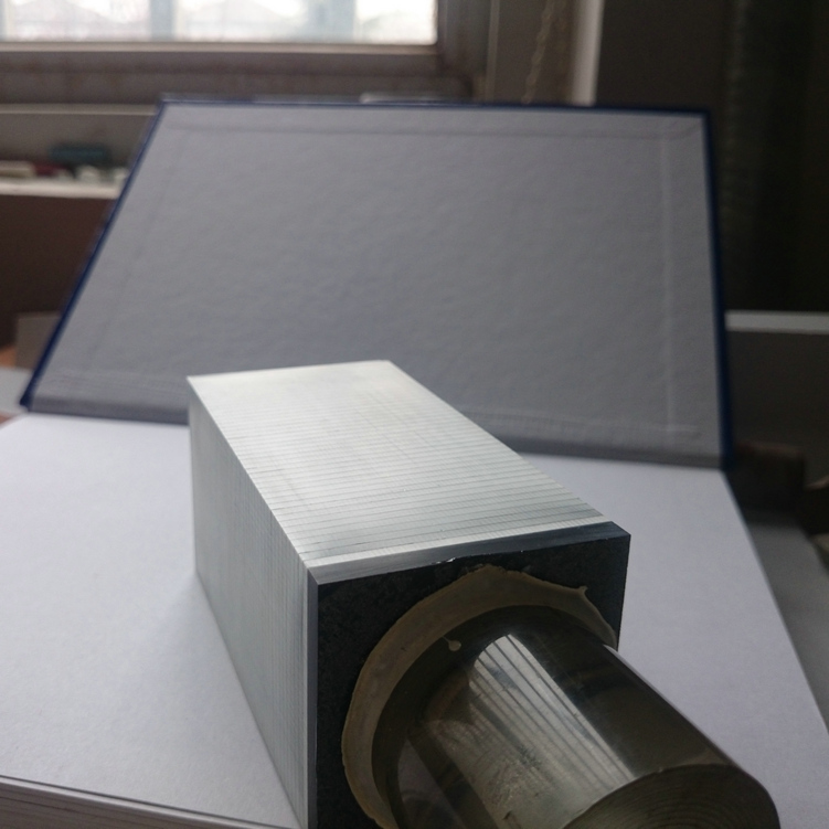 泰州晨虹數(shù)控金剛石線切割機切割夜視材料纖維光學材料
切割效果