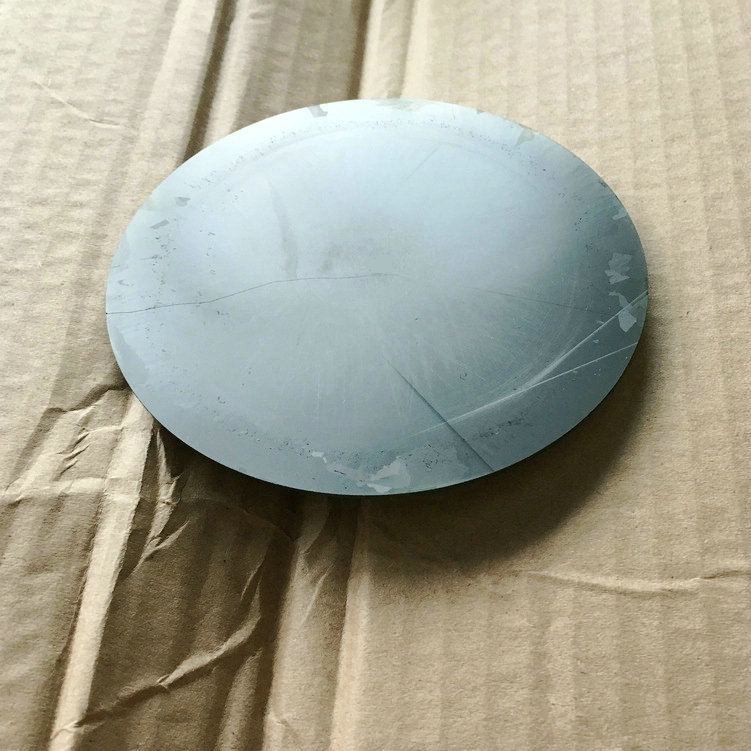 加工實(shí)例：泰州晨虹CHSX5620-XW數(shù)控金剛石線雙絲筒機(jī)床切割直徑100mm碳化硅效果