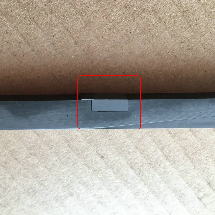 小條狀脆性材料用金剛石線切割機切樣效果